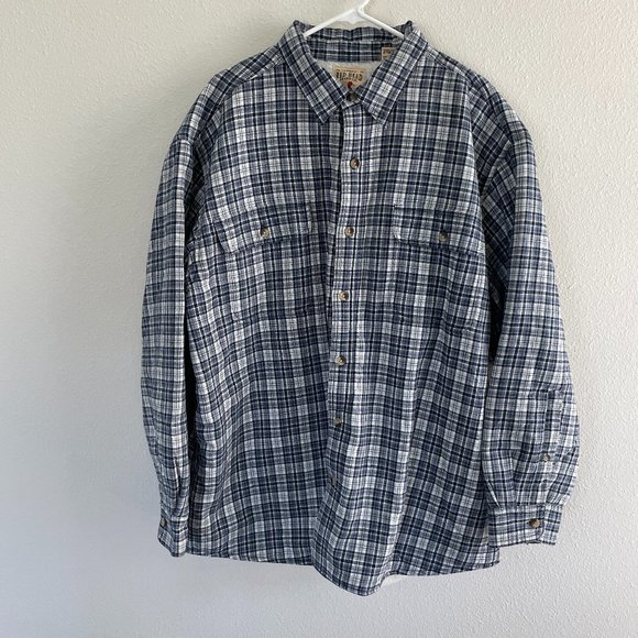 Redhead Sherpa Lined Flannel Button 
